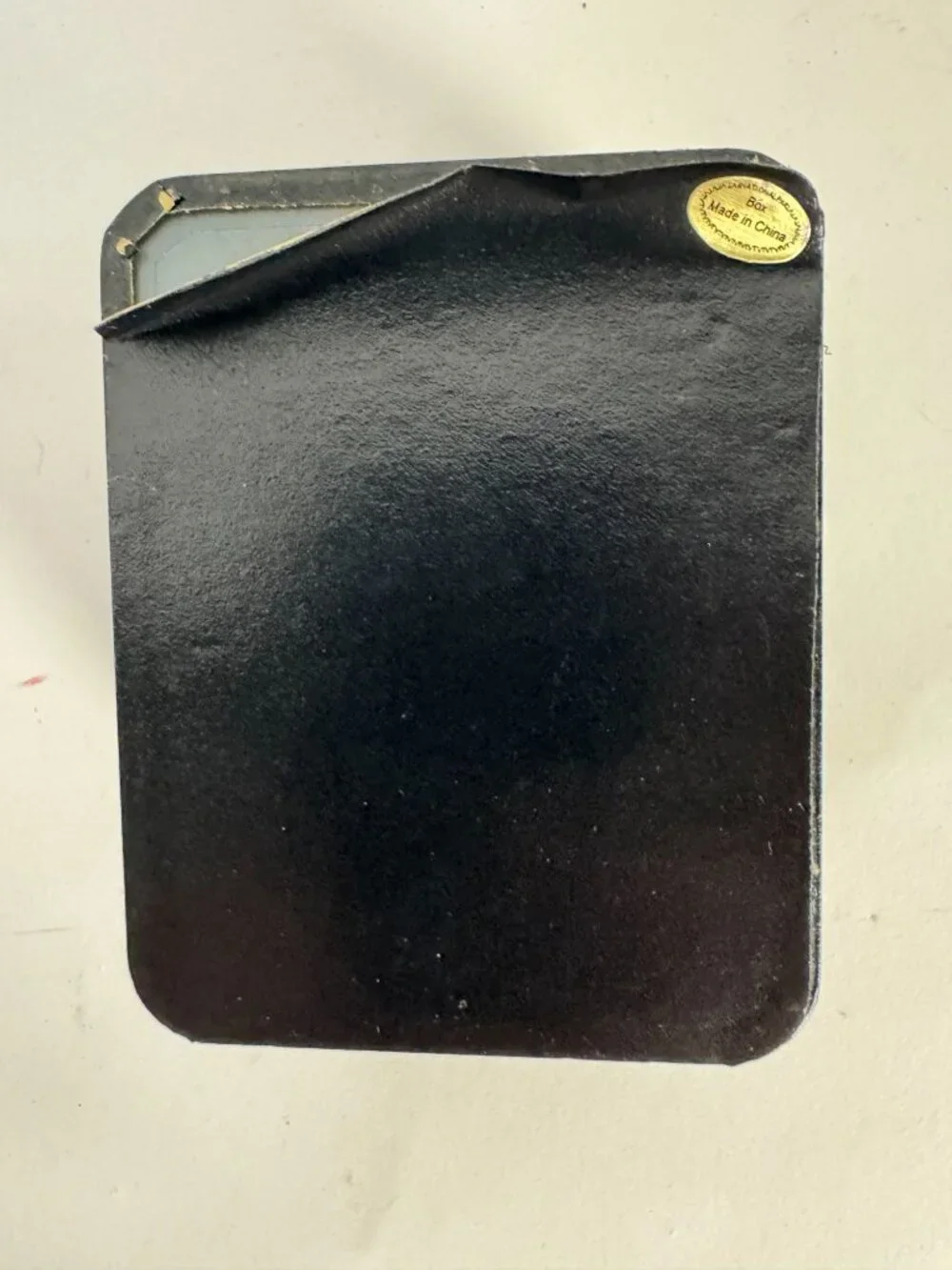 Chaleur Mens Black And Gold Tone Wrist Watch In Presentation Box